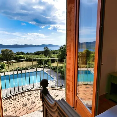 La Castagna Sea View Pool 科蒂基亚瓦里